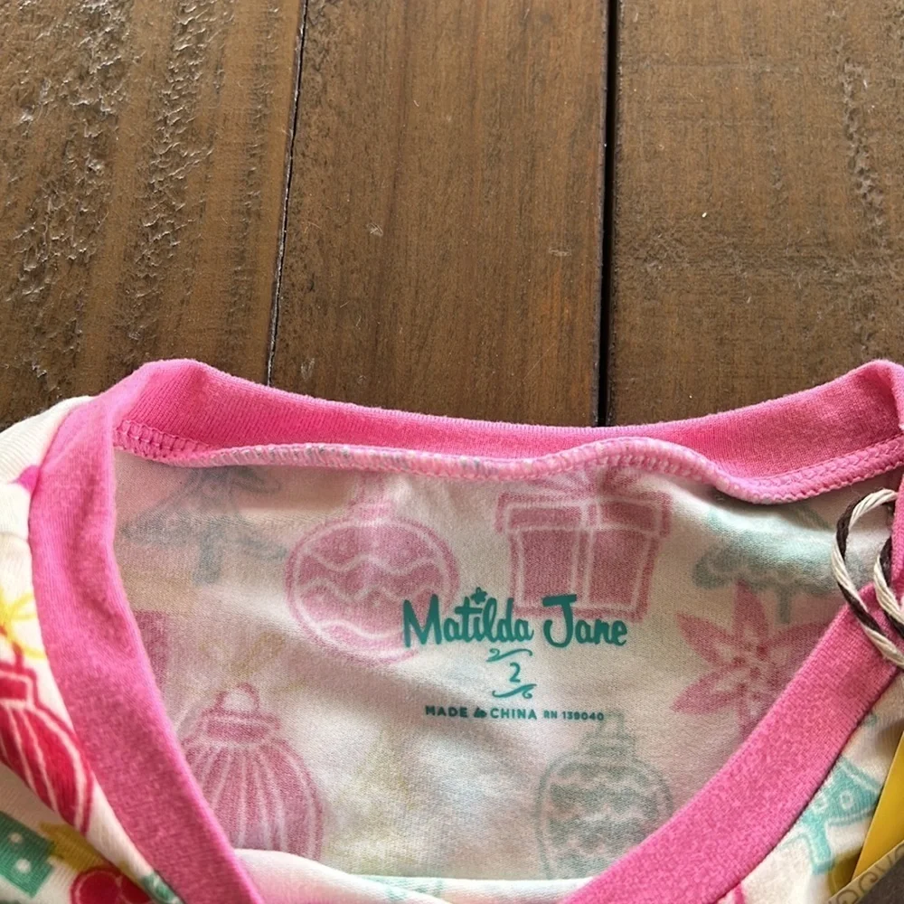 Matilda Jane true gift wonderment pajama set nwt